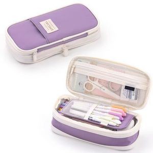 Big Capacity Pencil Case Large Stationery Pen Bag 7