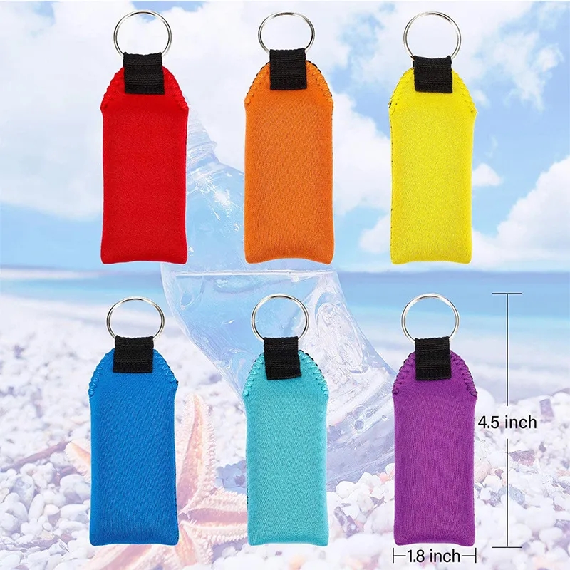 Printed Floating Neoprene Keychain Strap 2