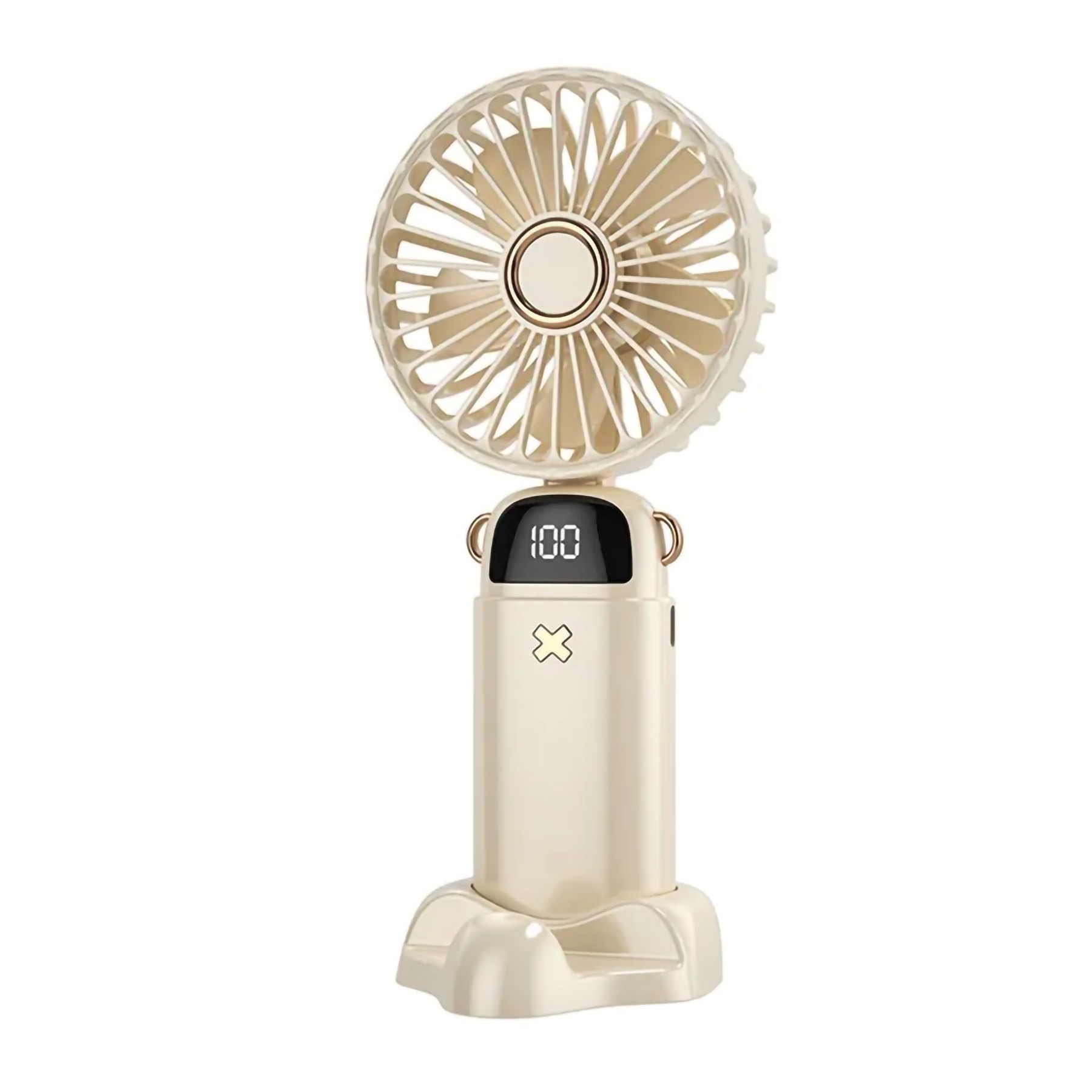Digital Display Aromatherapy Electric Fan 2