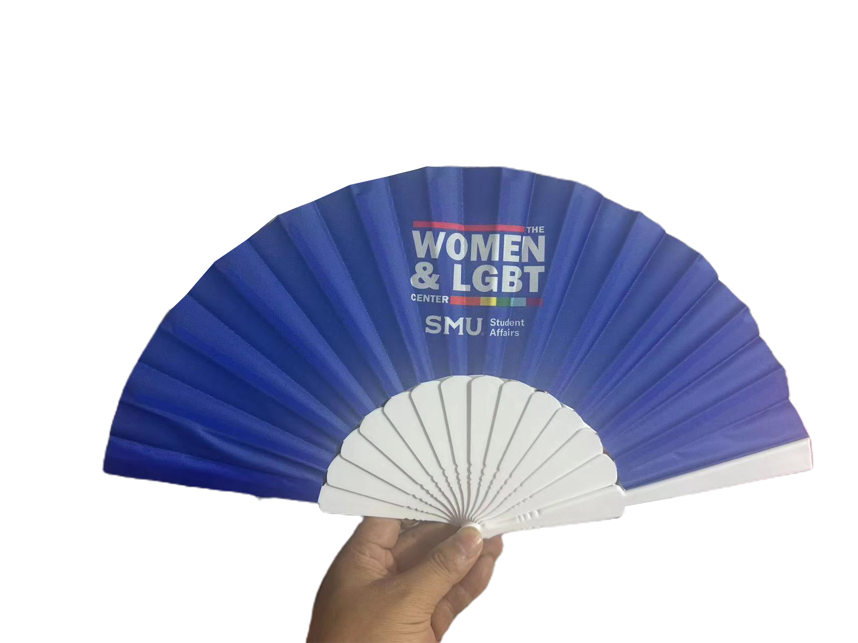 Folding Plastic Hand Fan 2