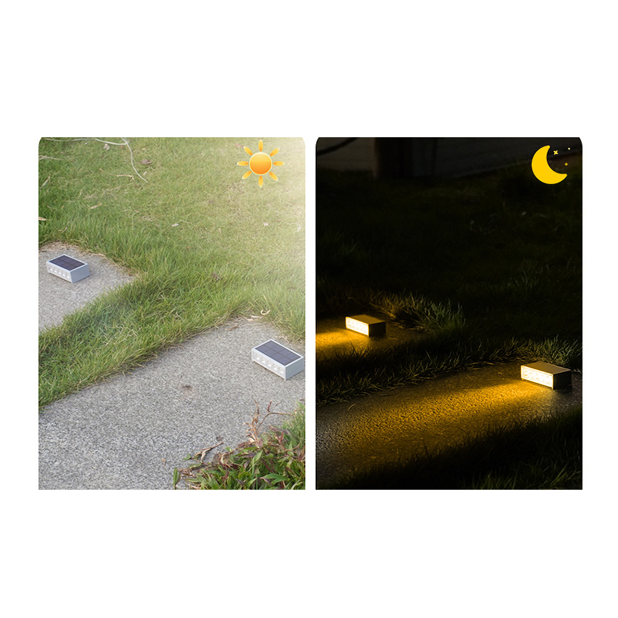 Solar Step Lights Waterproof Outdoor Stair Lights Deck 2