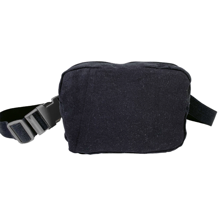 Black Canvas CrossBody Pack 9