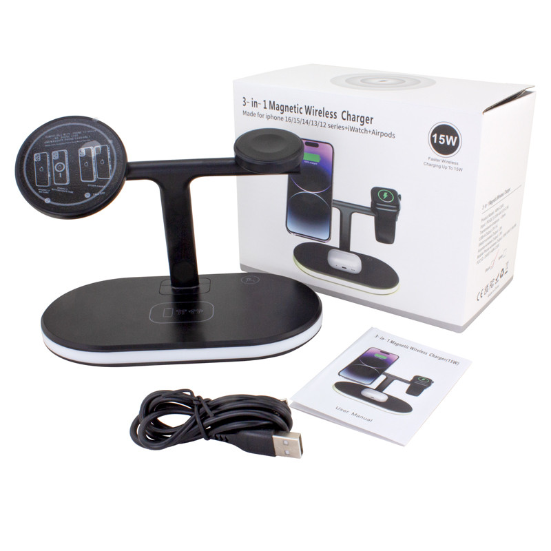 3-in-1 Magnetic Wireless Charger 2