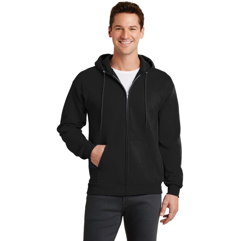 Port & Company - Core Fleece Full-Zip Hooded Sweatshirt., custom hoodie or sweatshirt with logo imprint 204