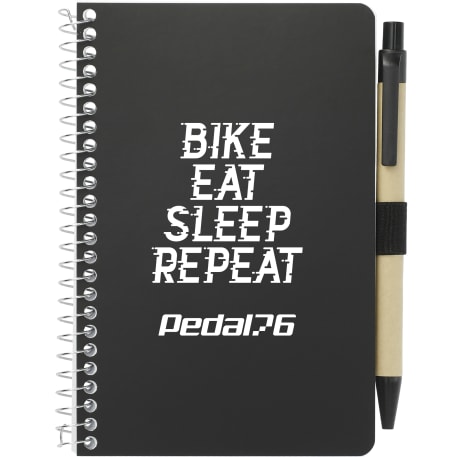 FSC® Mix 4" x 6" Pocket Spiral Notebook with Pen 16