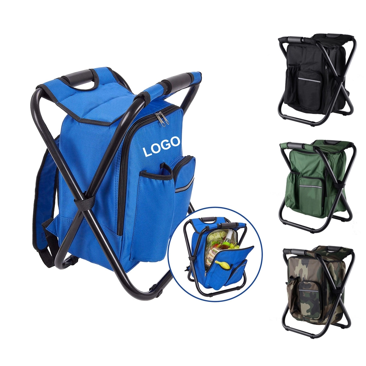 Insulated Cooler Backpack Chair 3