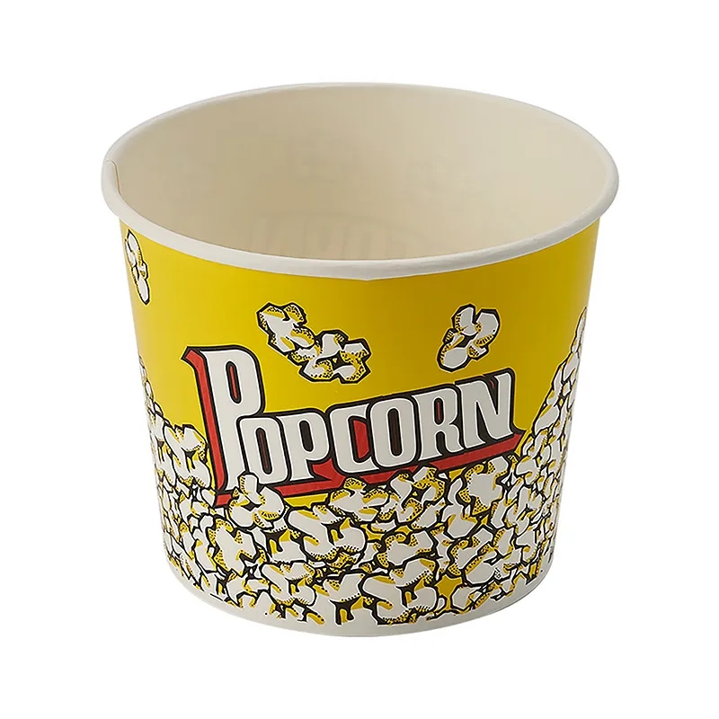 Paper Popcorn Bucket Tub 5