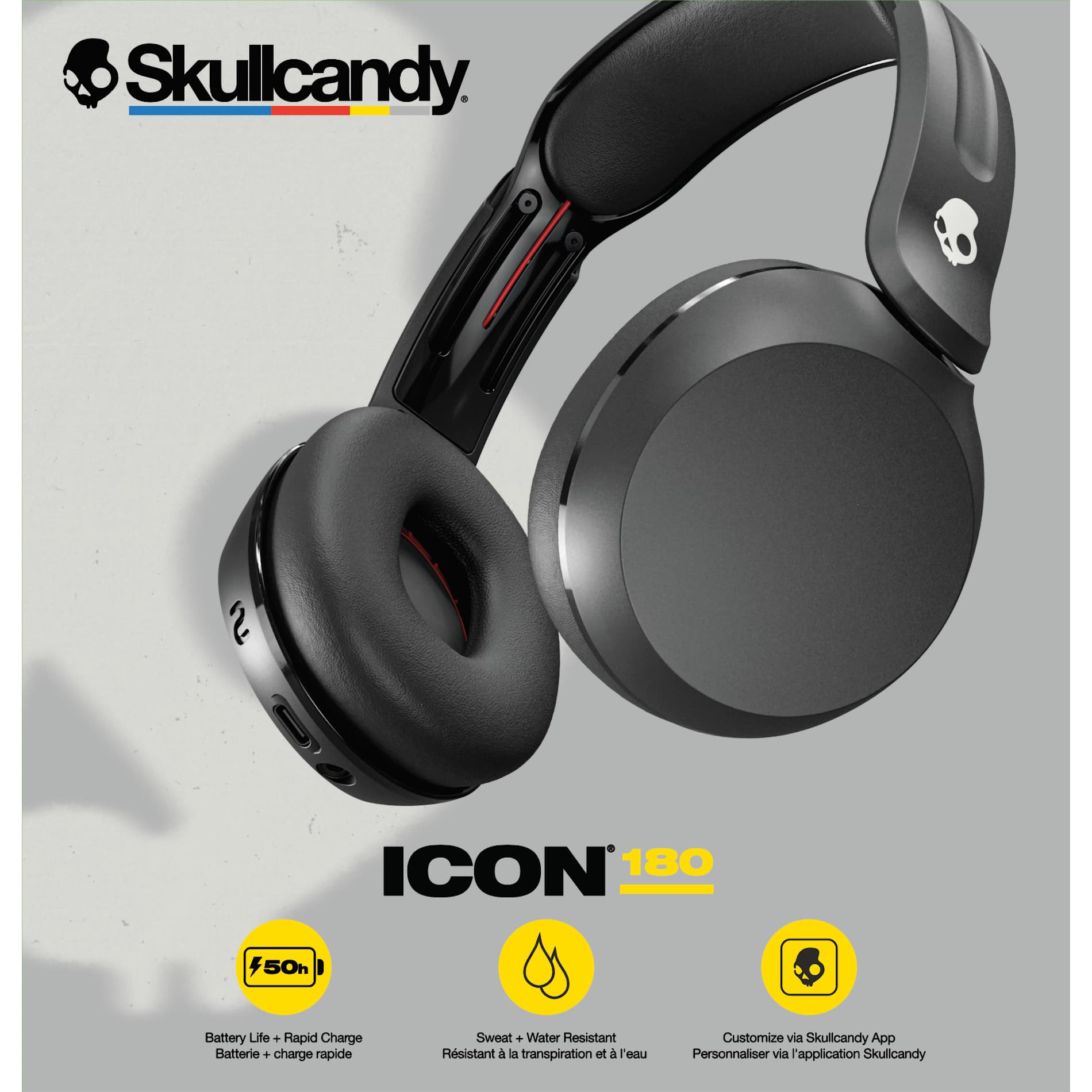 Skullcandy Icon 180 Bluetooth Headphones 28