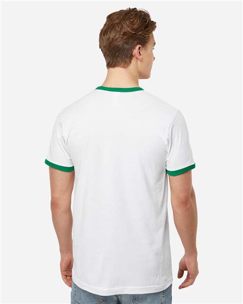 Unisex Fine Jersey Ringer T-Shirt - 246 50