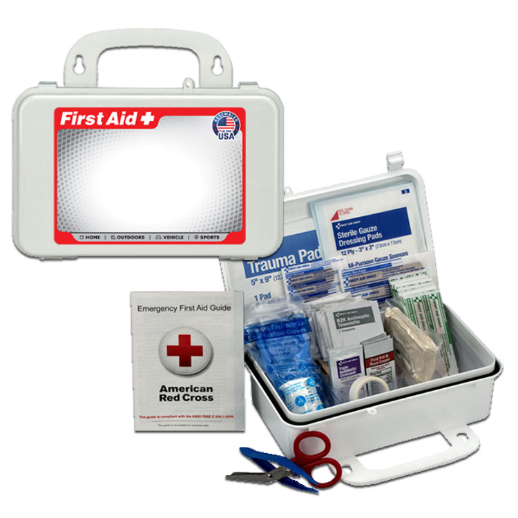 10 Person OSHA Plastic First Aid Kit 4
