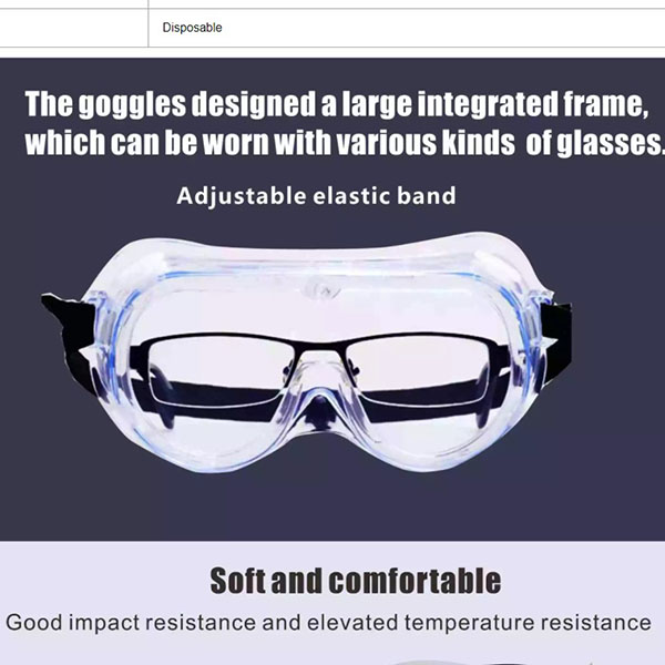 isolation eye mask shield googles 8
