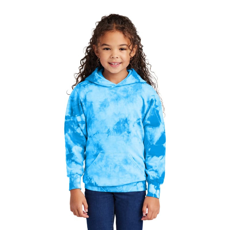 Port & Company Youth Crystal Tie-Dye Pullover Hoodie 17