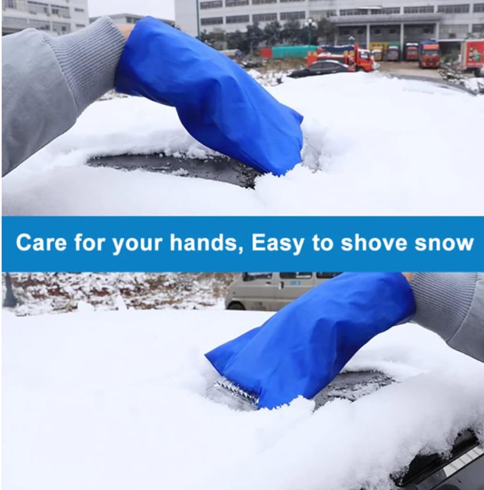 Ice Scraper Hand Mitten 9