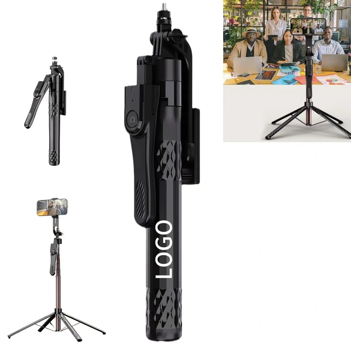 Aluminum Selfie Stick Tripod for Cell Phone and Camera 1
