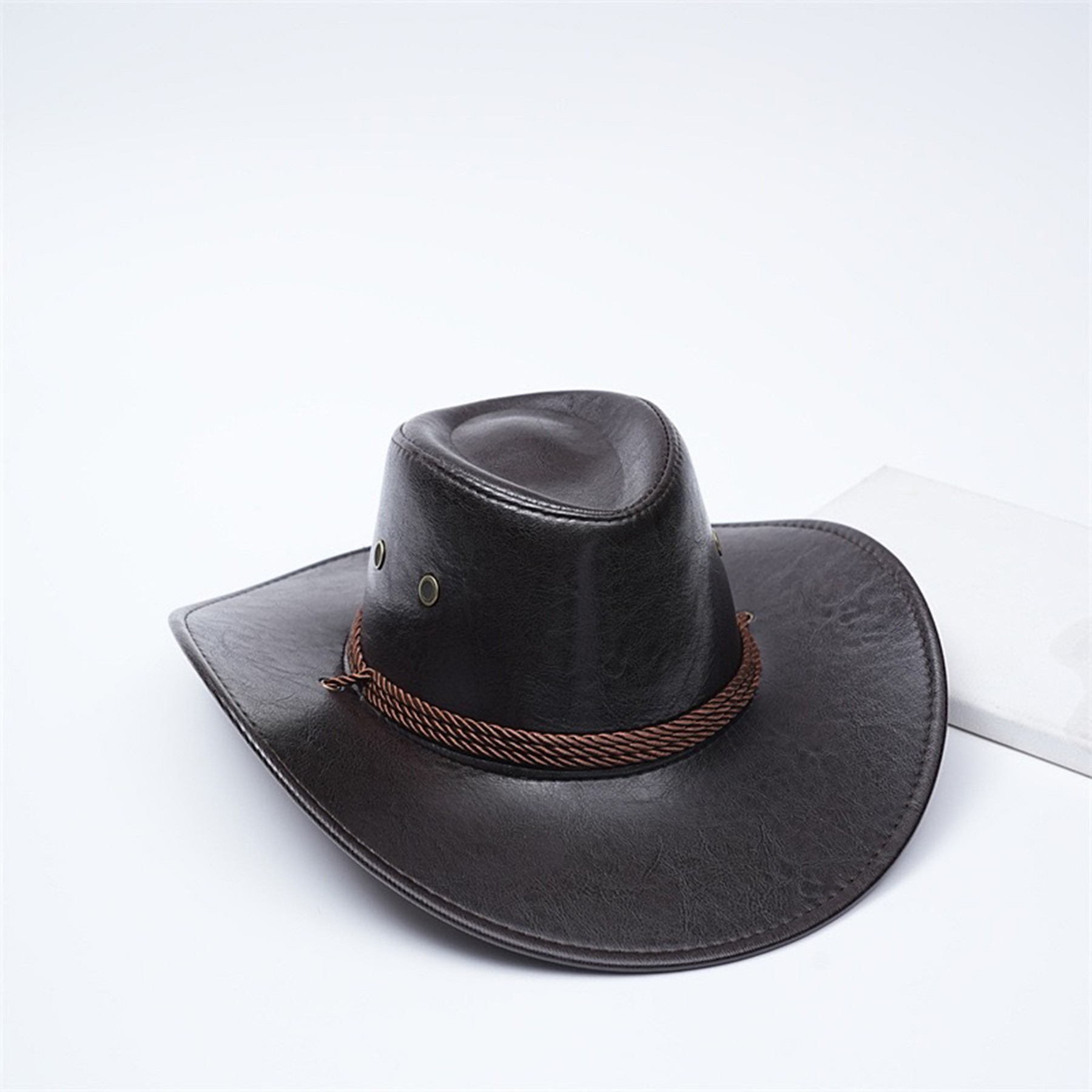 Western Vintage Cowboy Hat Riding Hat 6