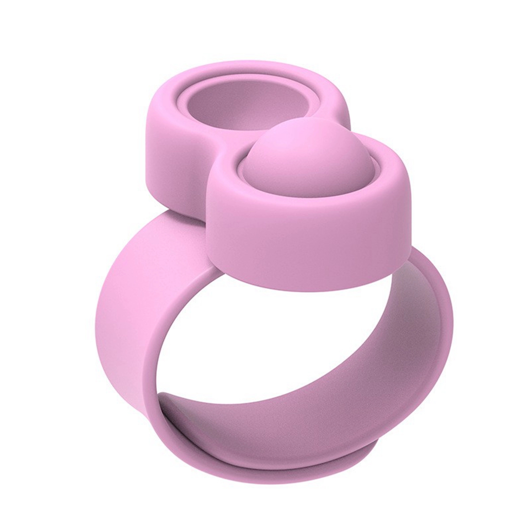 Fidget Sensory Wrist Band Steering Wheel Silicone Clap Ring 1