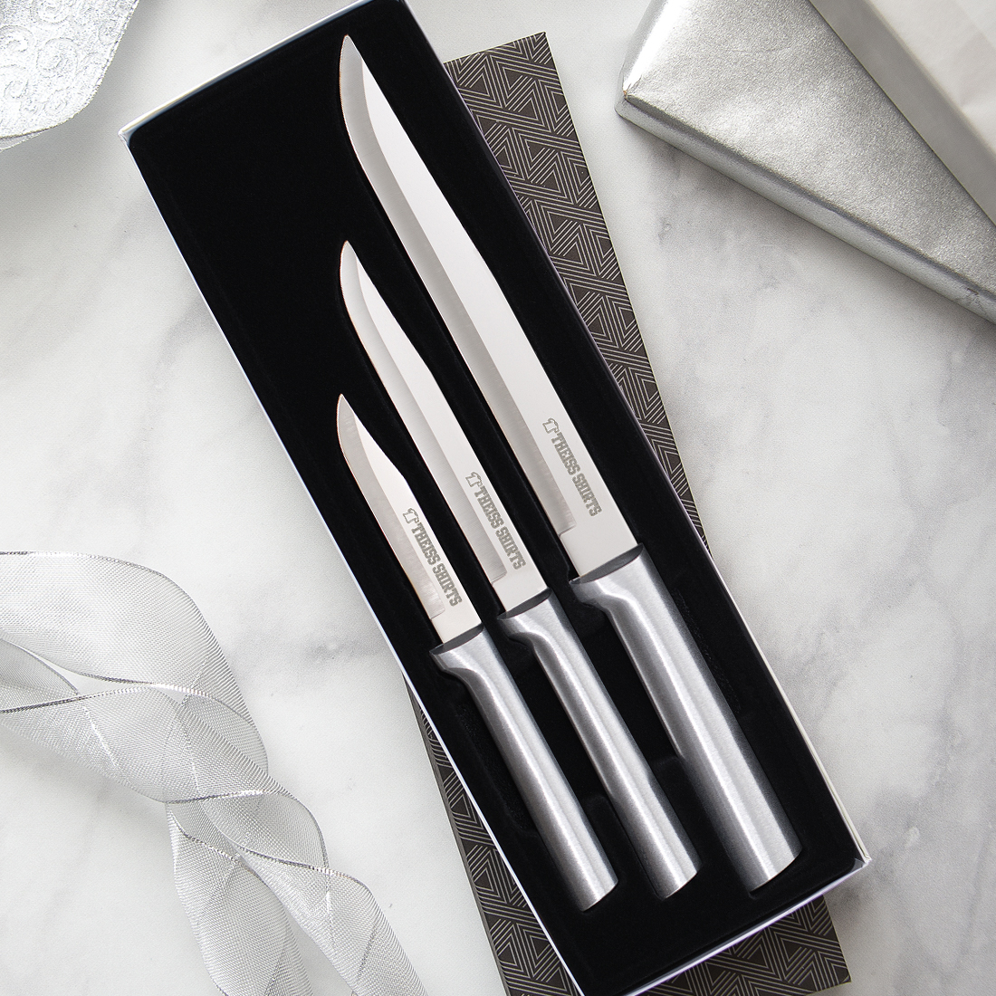 Starter Gift Set w/Silver Handle 6