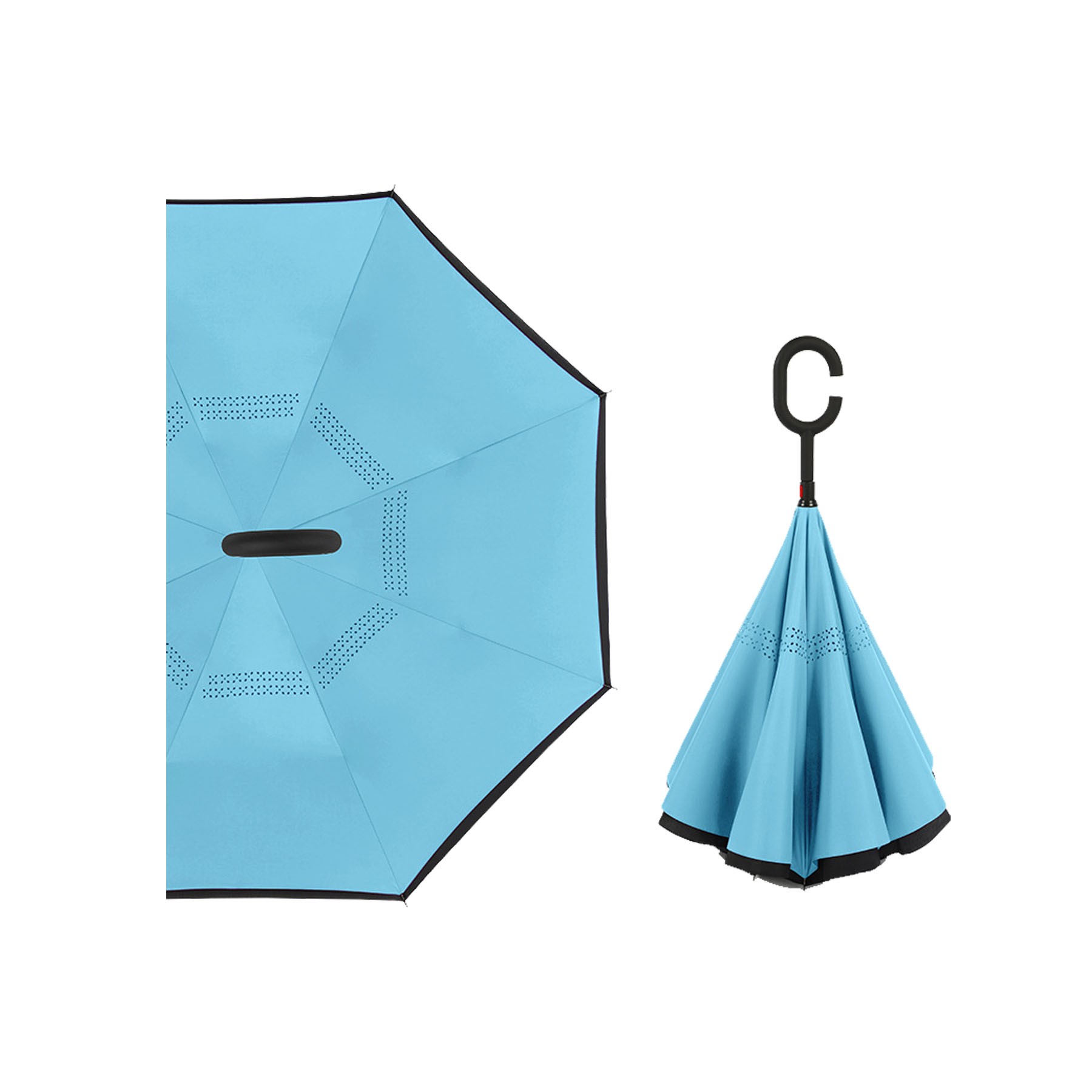 Inverted Reverse Upside Down Umbrella 12