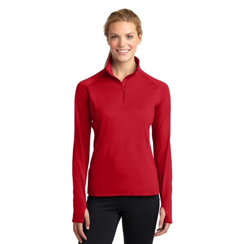 Sport-Tek Women's Sport-Wick Stretch 1/4-Zip Pullover. 109