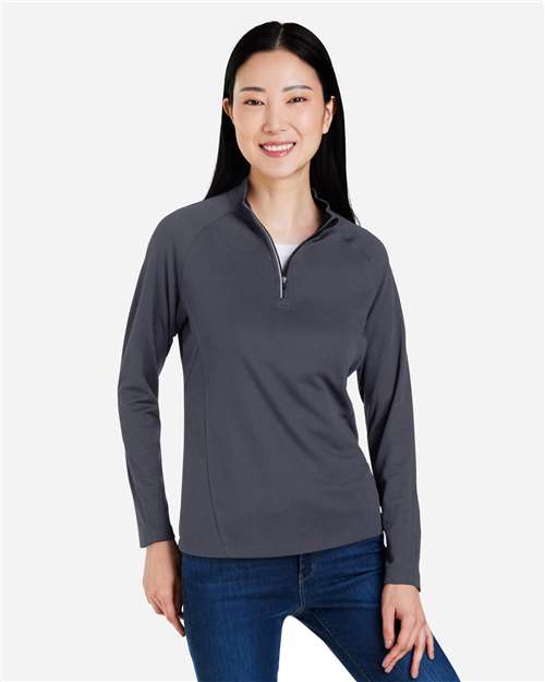 Women's Origin Performance Pique Quarter-Zip Pullover - CE418W 32