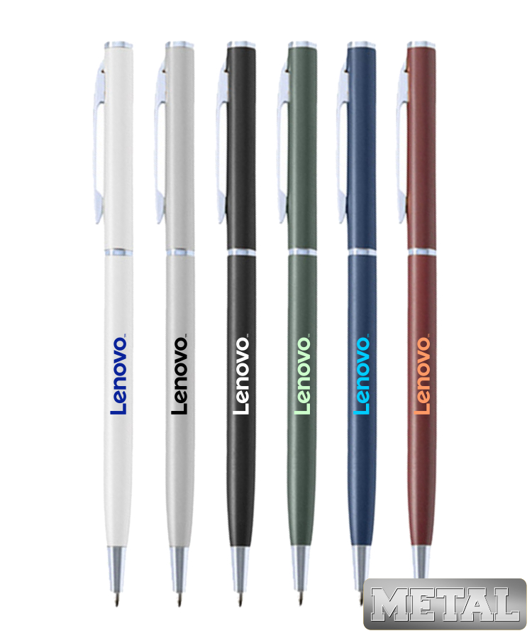 Promotional "Twiggy" Metal twister Pens 2