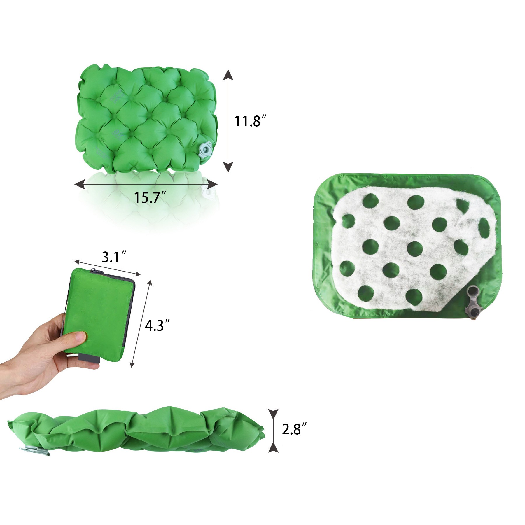 Outdoors Inflatable Seat Cushion 4