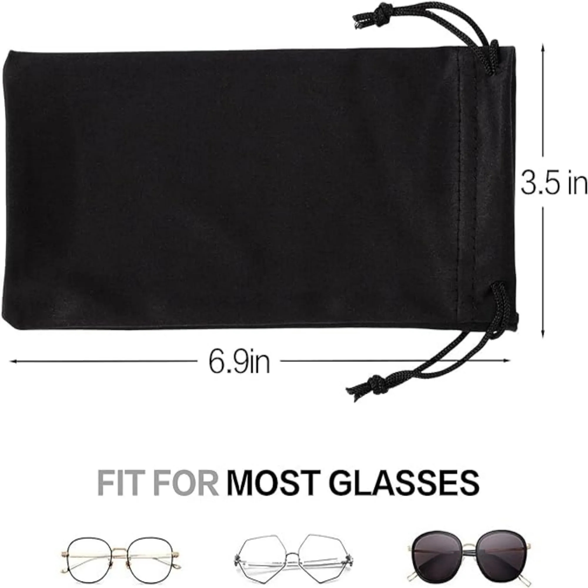 Microfiber Drawstring Glasses Bag 5