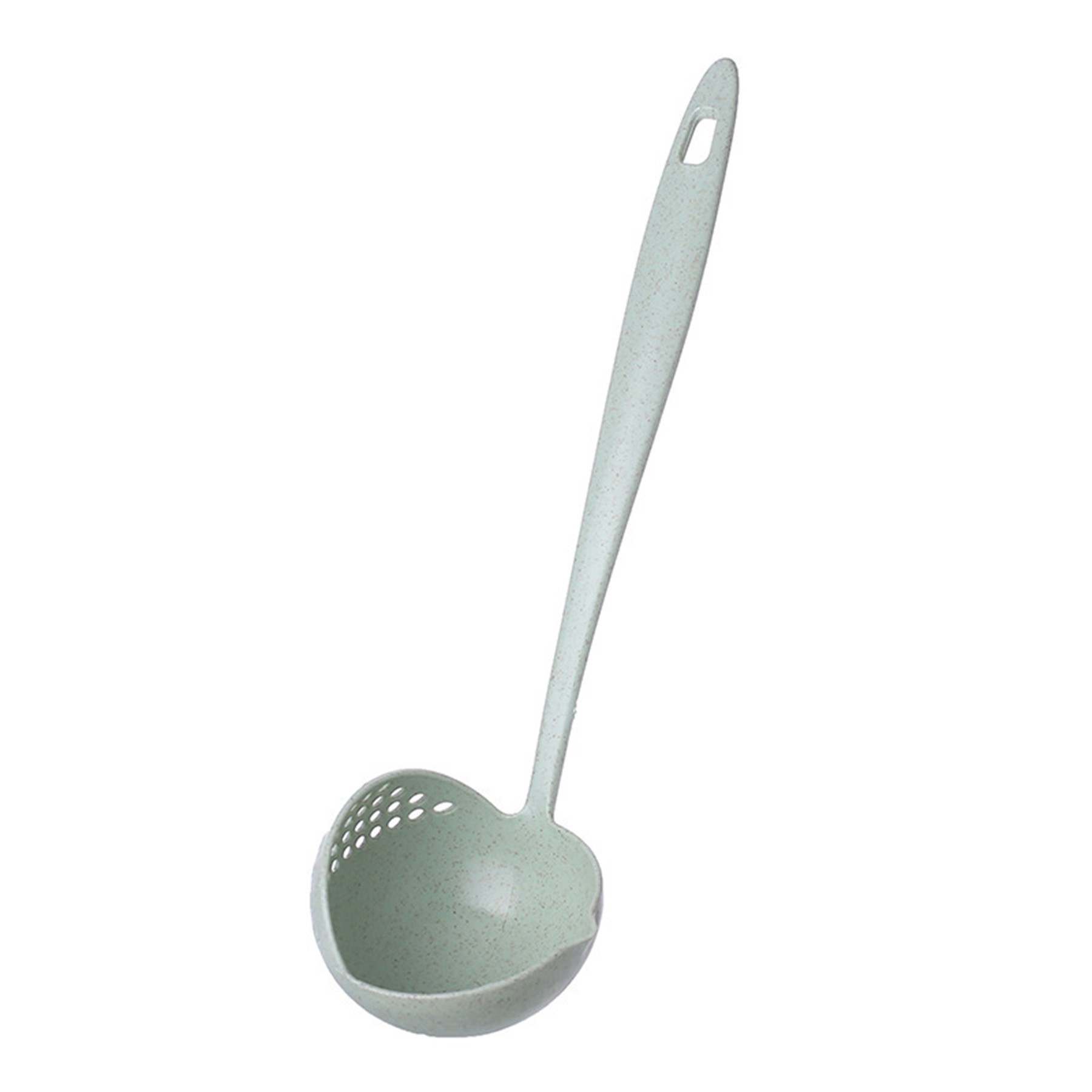 2-in-1 Long-Handled Soup And Strainer Spoon 3