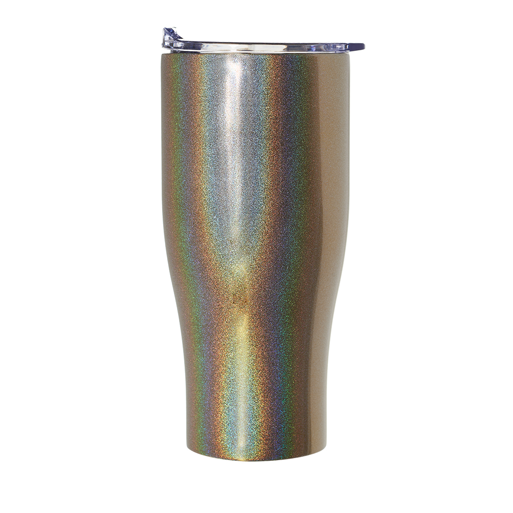 27 oz. Iridescent Stainless Steel Travel Mug - BPA Free 3