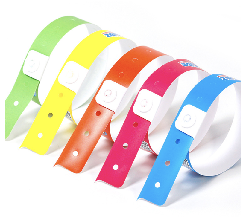 Premium Plastic Secure Snap Wristbands 6
