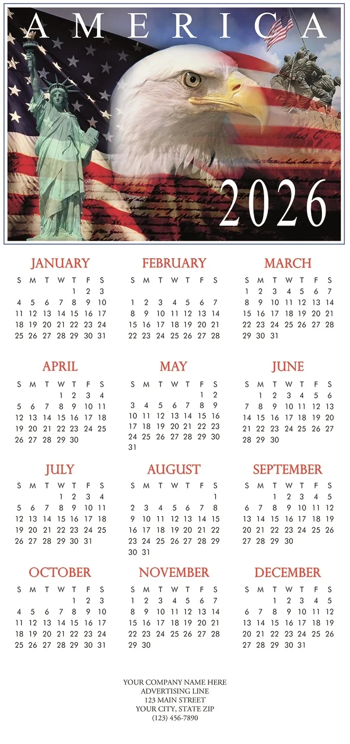 Land of Liberty Calendar Cards 3
