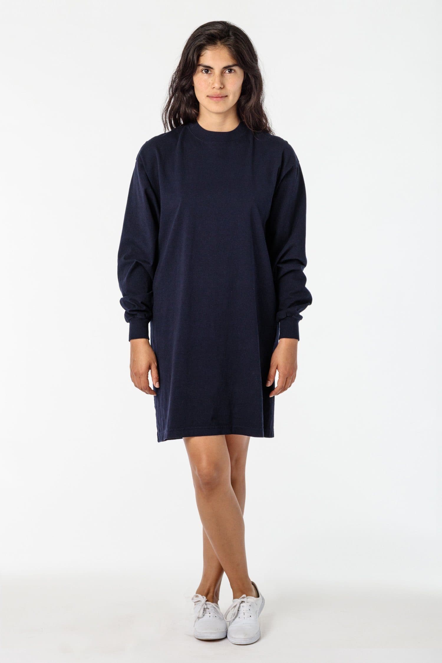 18/1 L/S MOCK NECK DRESS 12