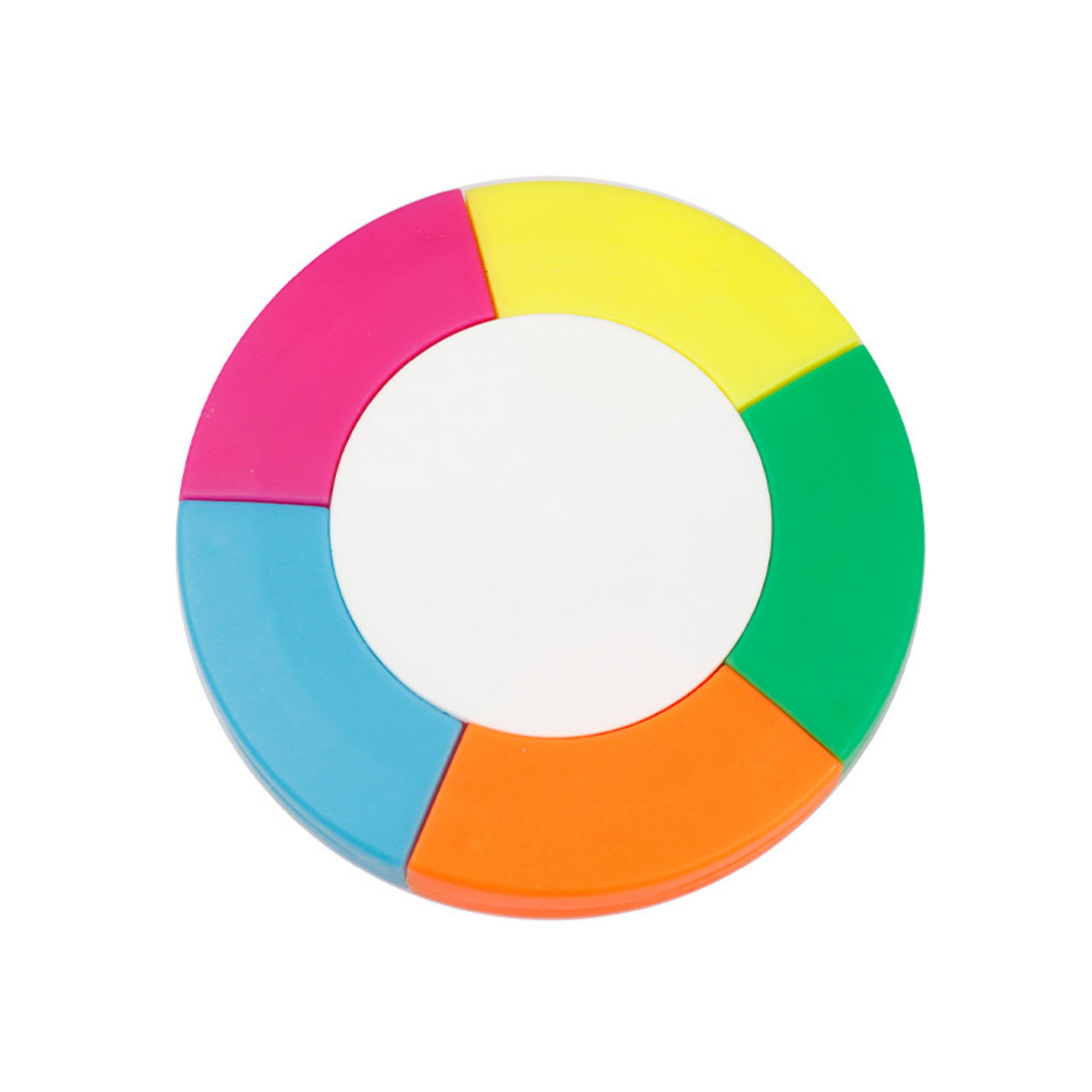 Five Color Round Shaped Highlighters 2