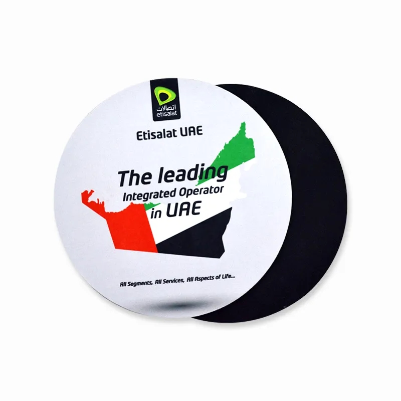 Round Soft Mouse Pad - 1/8" 9