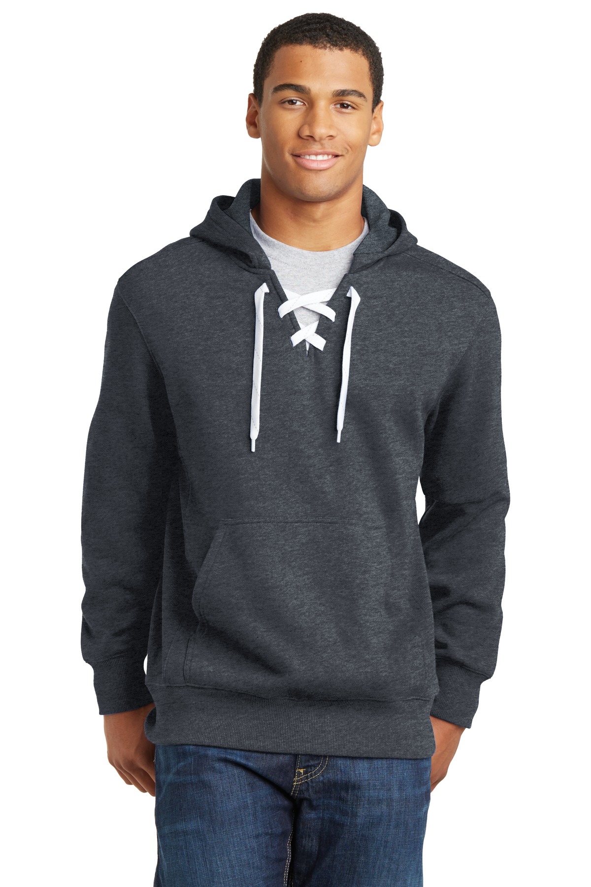 Sport-Tek Lace Up Pullover Hooded Sweatshirt. ST271 34