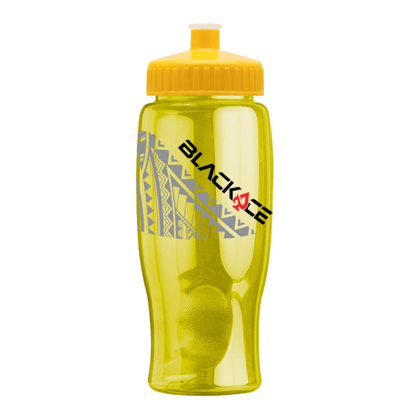 Rotation 27oz Transparent Contour Bottle w/Push-Pull Lid 73