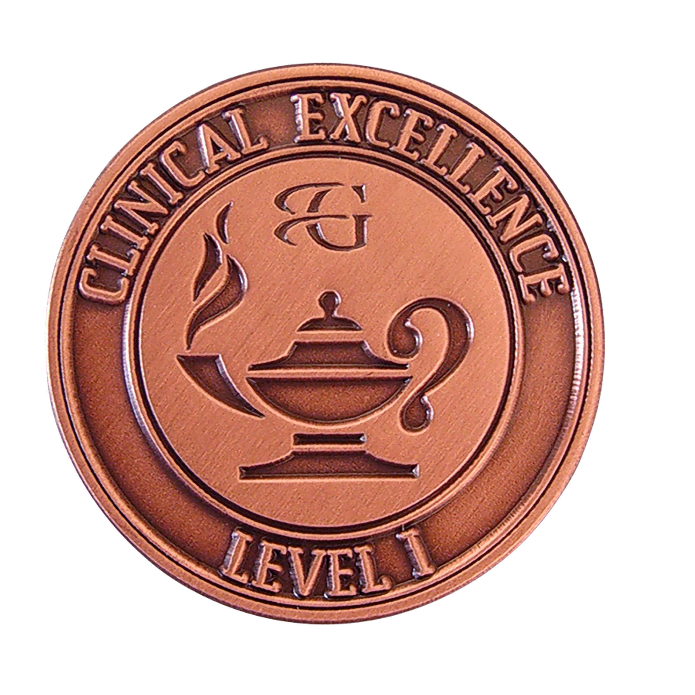 Custom Die Struck Antique Finish Lapel Pins 3/4" 2