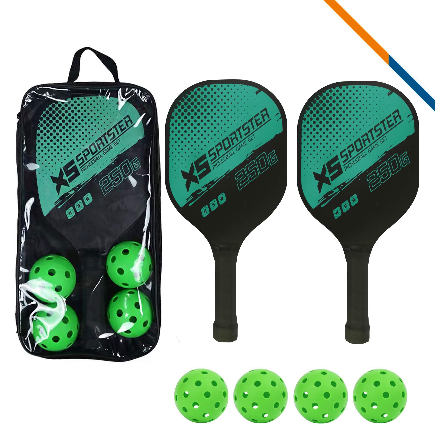 Krazo Pickleball Paddle Set 7