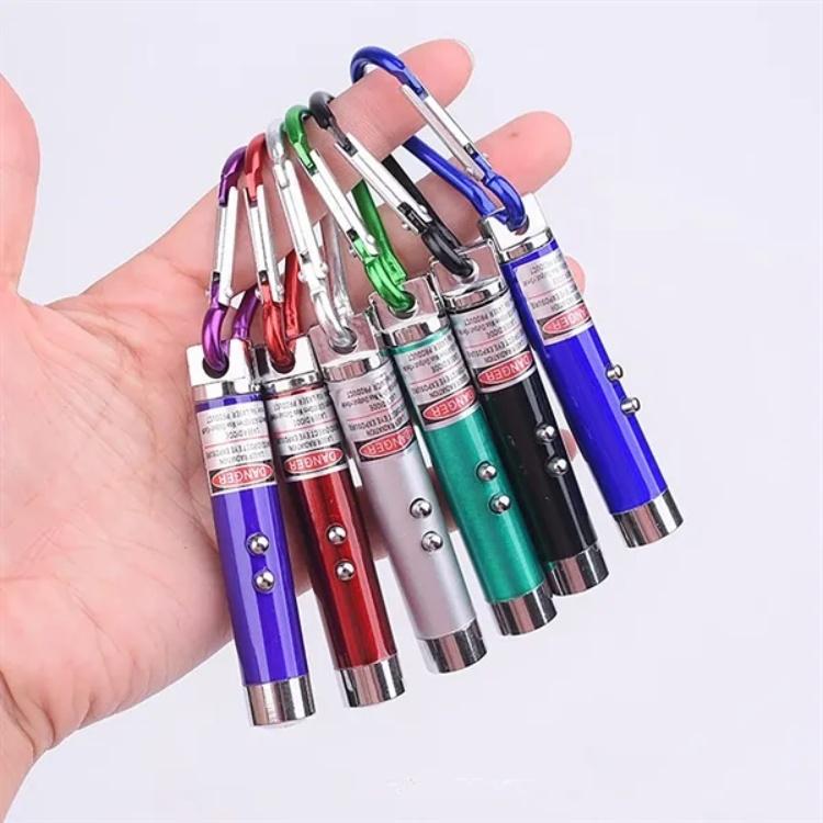 LED Mini Laser Pen Flashlights 3