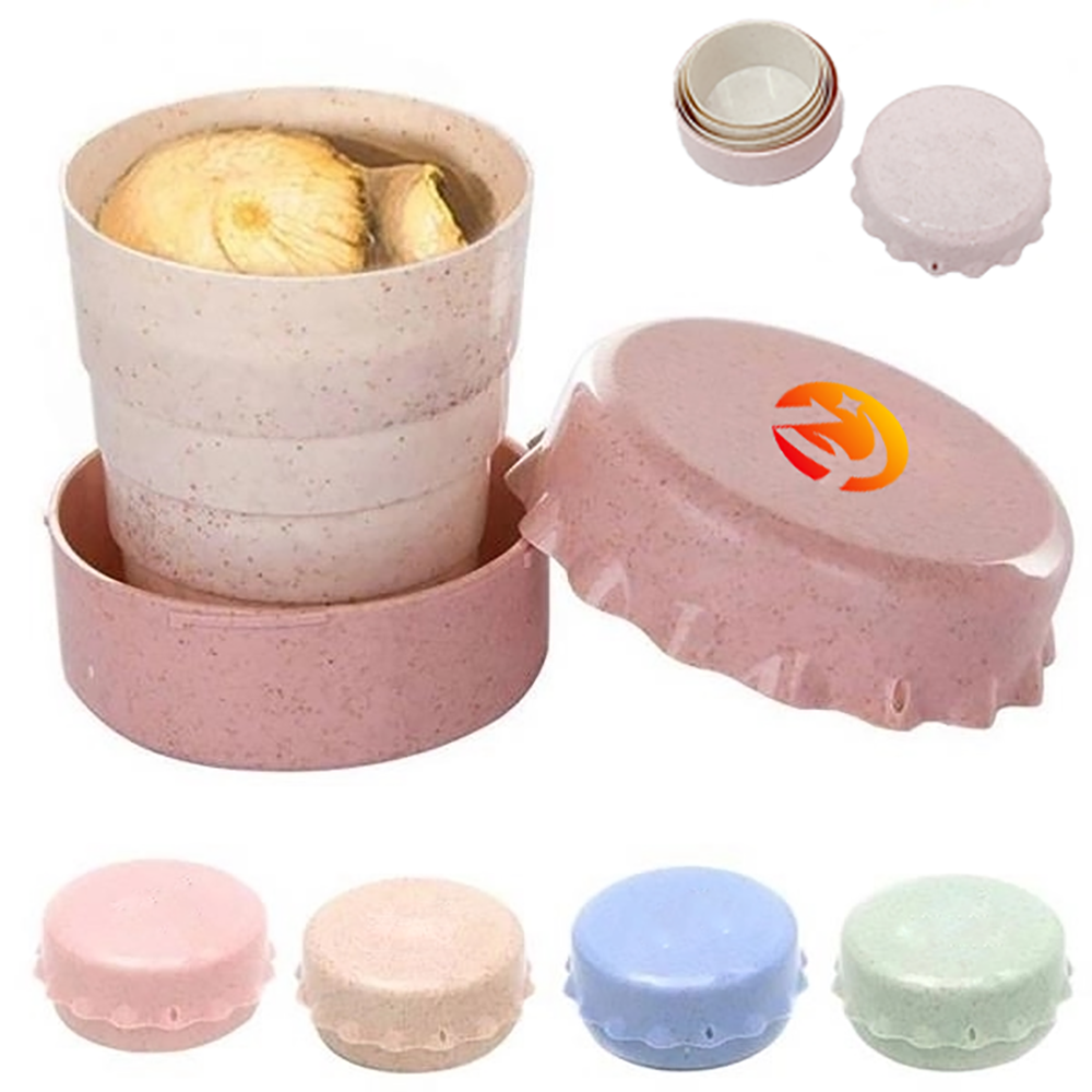 Portable Collapsible Folding Cup With Lid 3