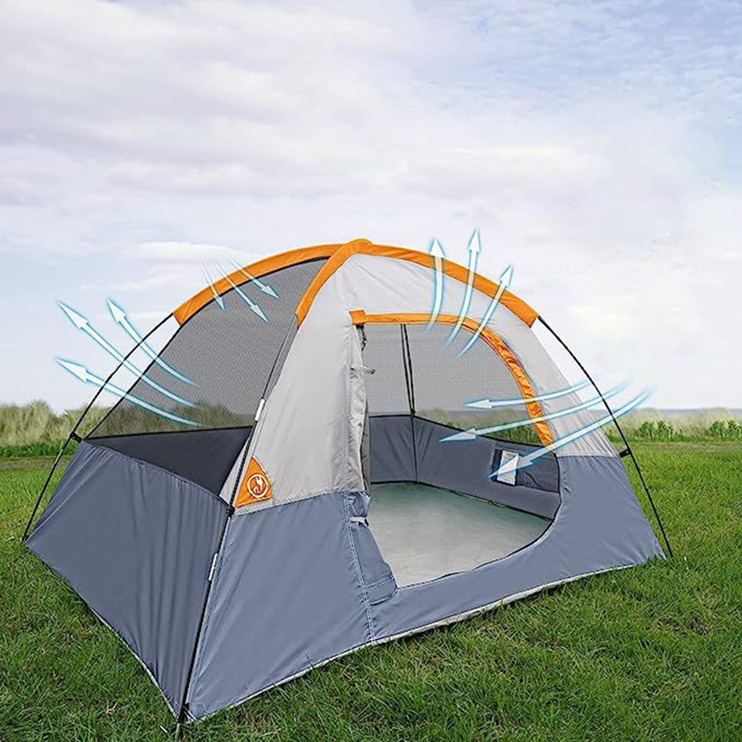 Portable Double Layer Waterproof Camping Tent 2