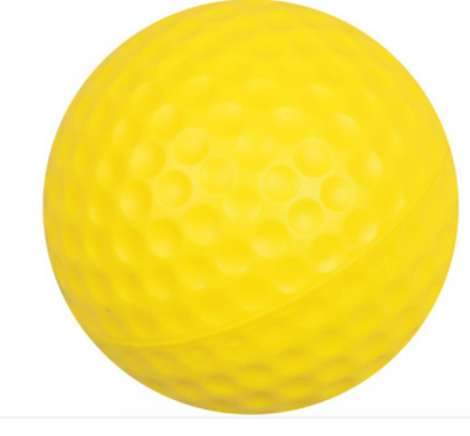 Golf Ball Shaped Stress Ball 2