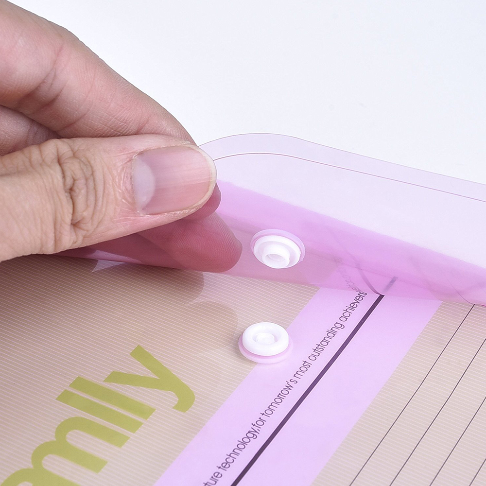 A5 Transparent File Pocket with Card Pocket 5