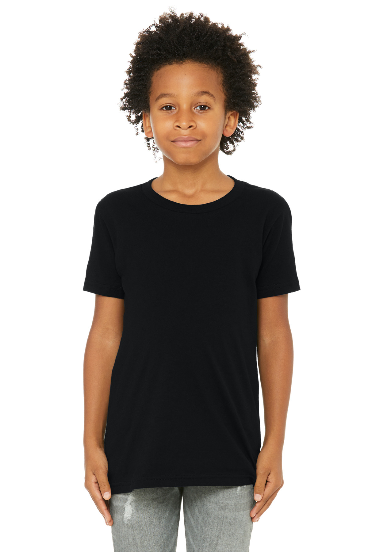 BELLA+CANVAS Youth Jersey Short Sleeve Tee. BC3001Y 106