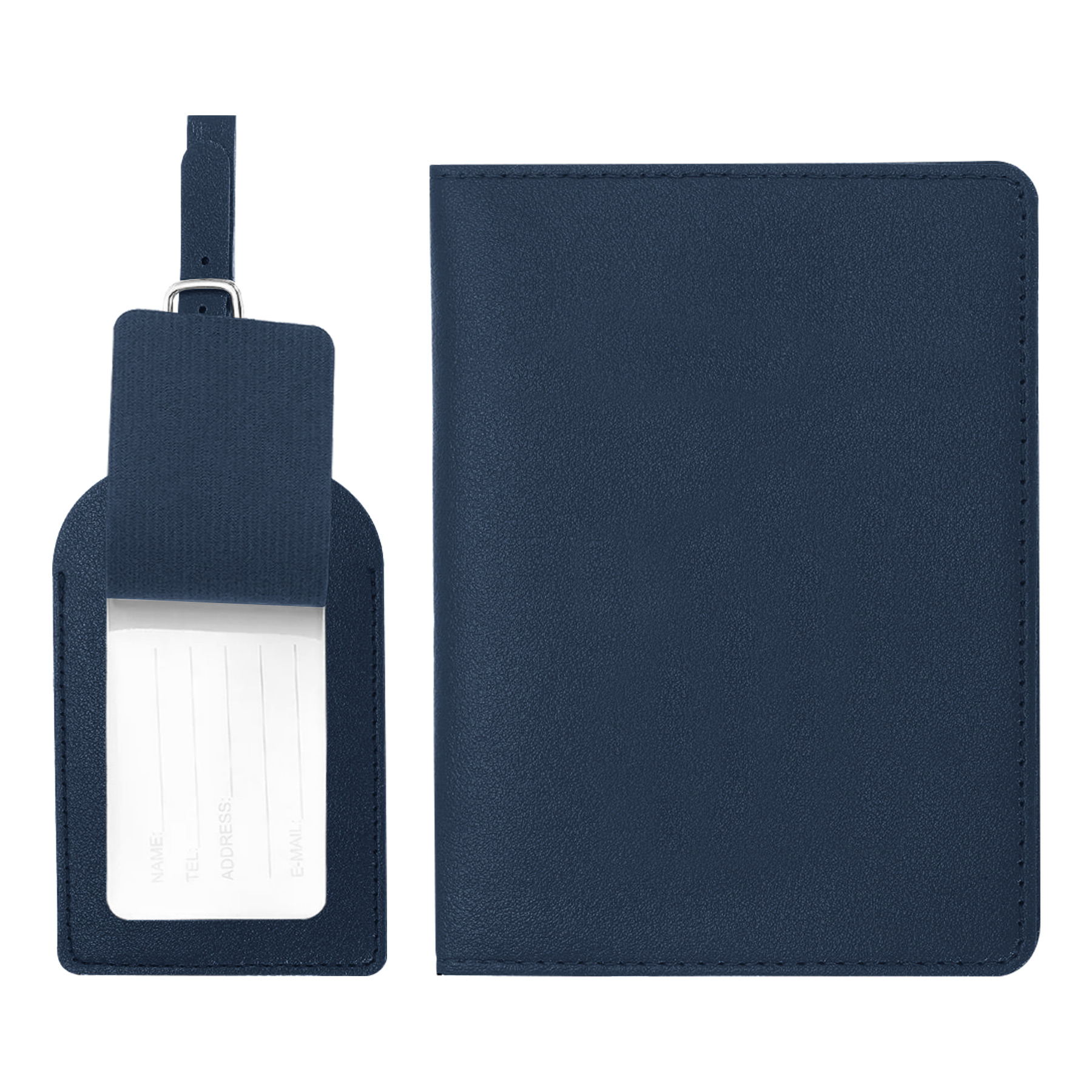 PU Passport Cover and Luggage Tag Set 23