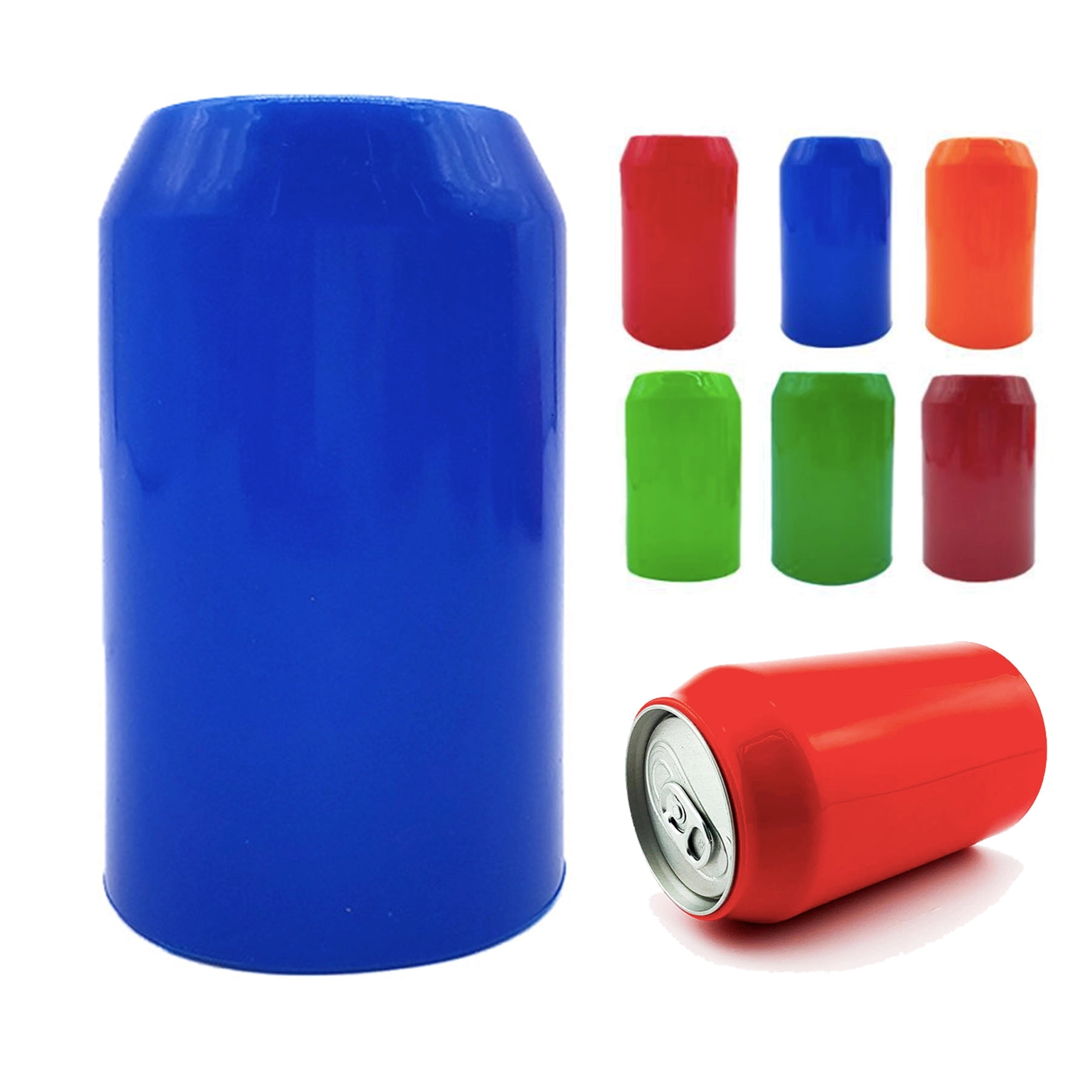 355Ml Silicone Can Sleeve, custom koozie with logo imprint 4