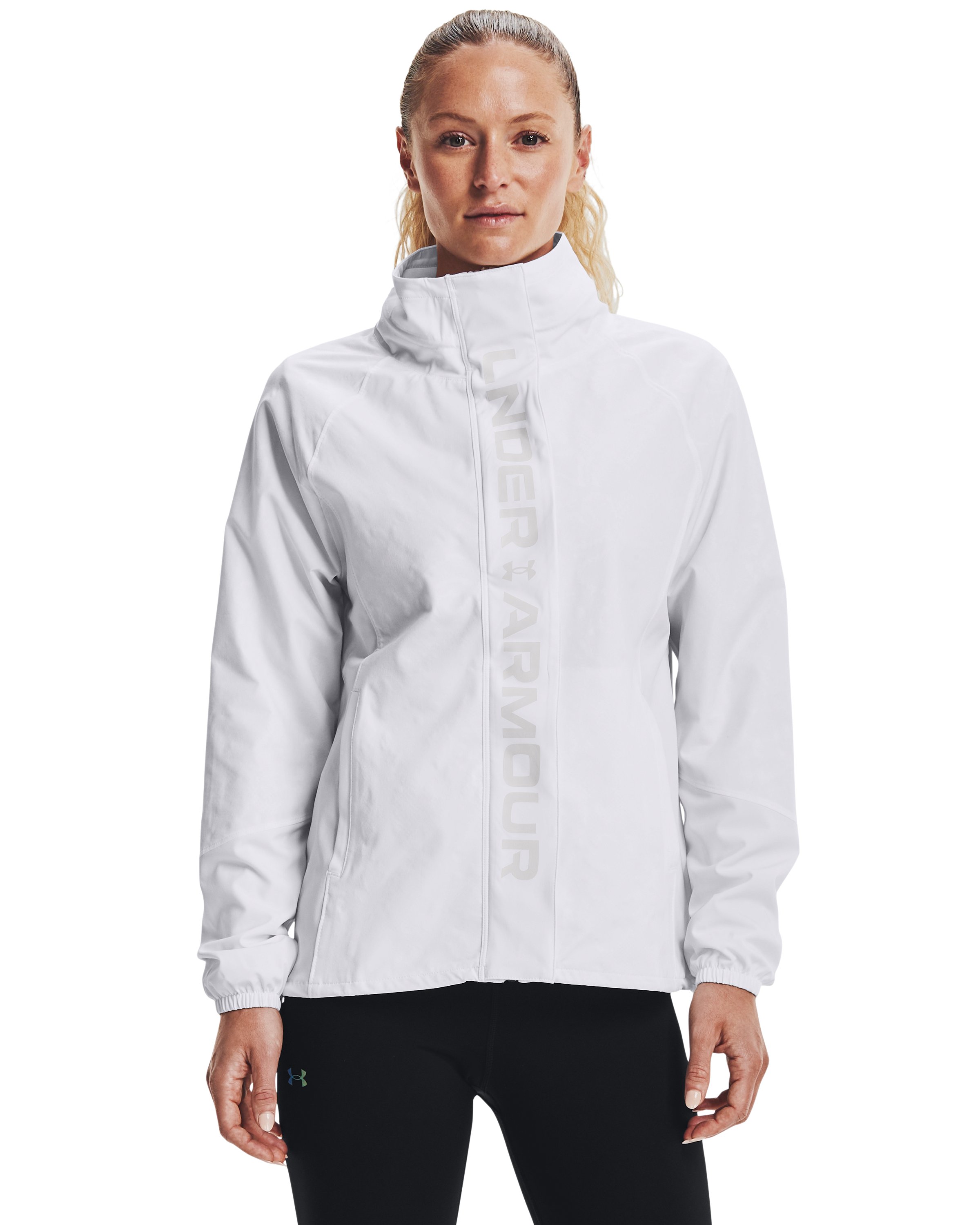 UA RUSH Woven Print Women's Full-Zip Jacket 2