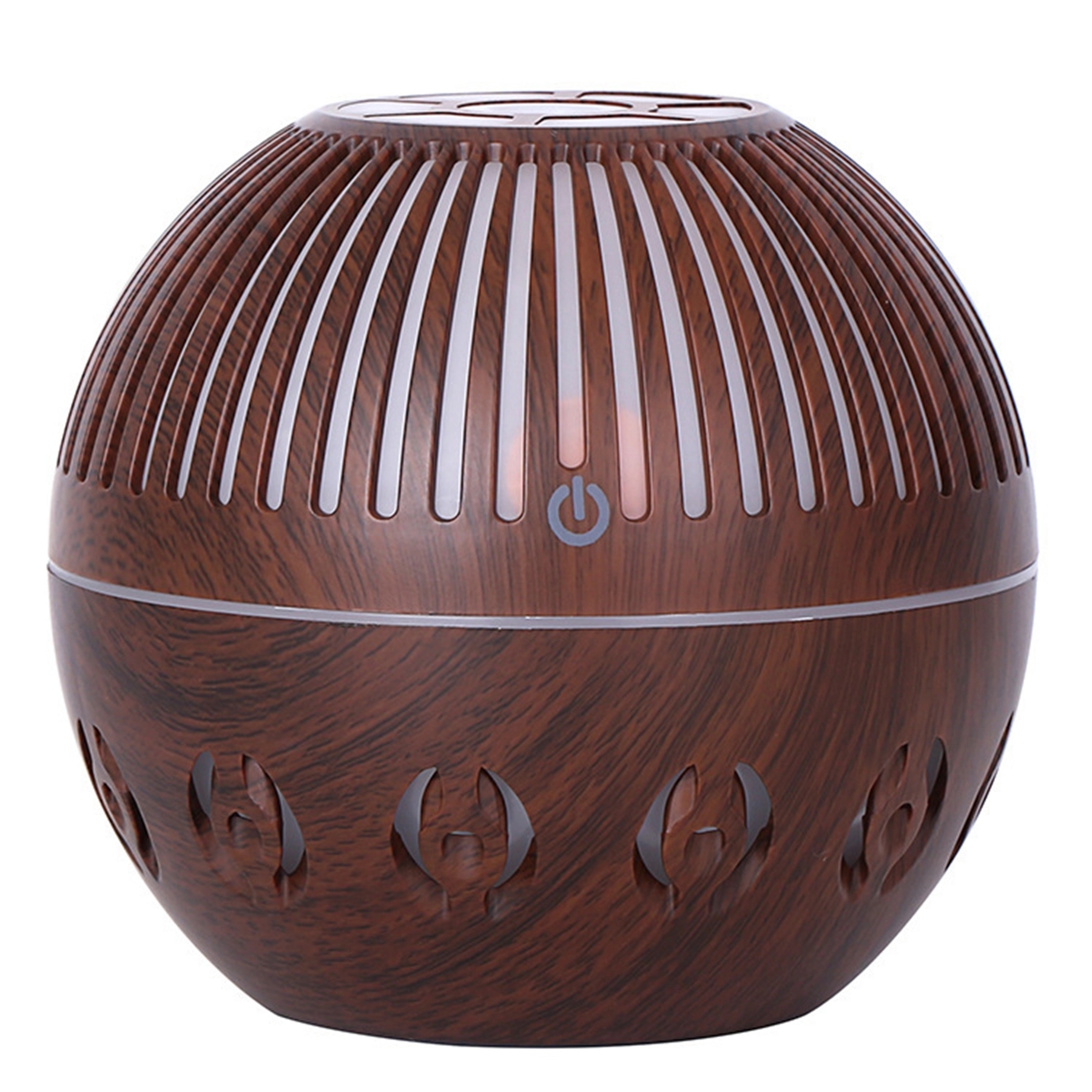 130 ml Wood Grain Ultrasonic Perfume Air Humidifier 8