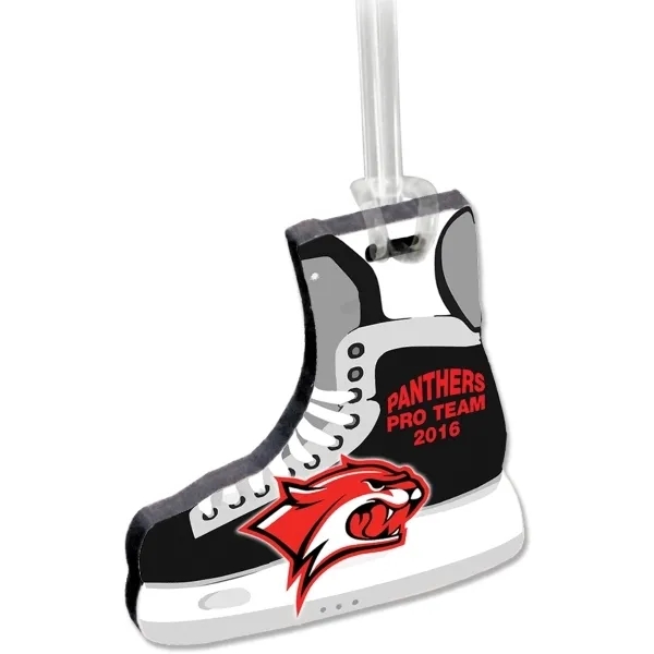 Custom Ultra Vivid Recycled Wood Bag Tags