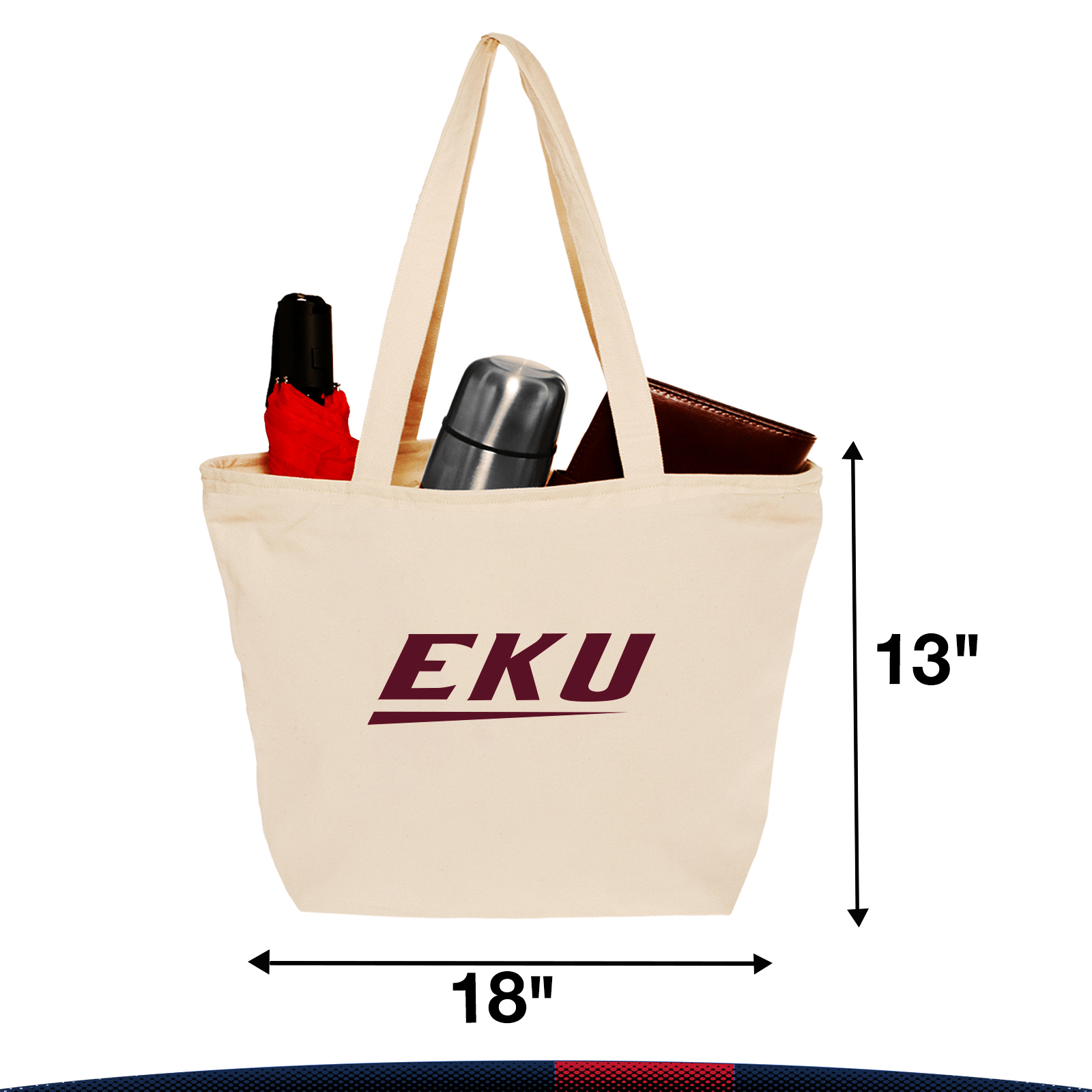 Abandi Canvas Tote Bag, custom tote bag with logo imprint 4